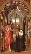 WEYDEN, Rogier van der Christ Appearing to His Mother, approx Germany oil painting artist